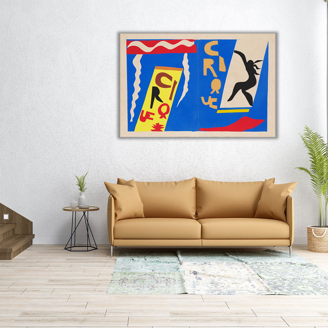 The Circus, Jazz, 1947 - Canvas Print Wall Art