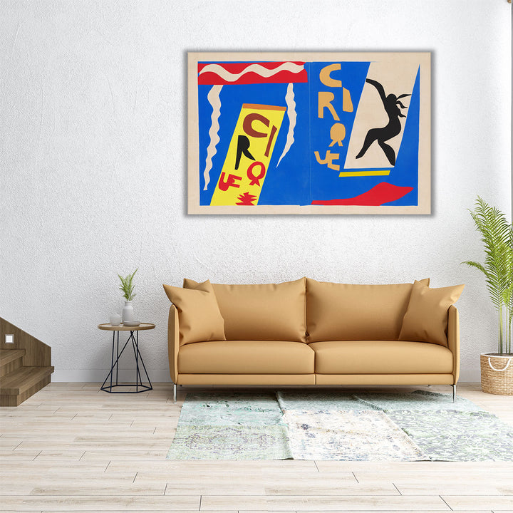 The Circus, Jazz, 1947 - Canvas Print Wall Art