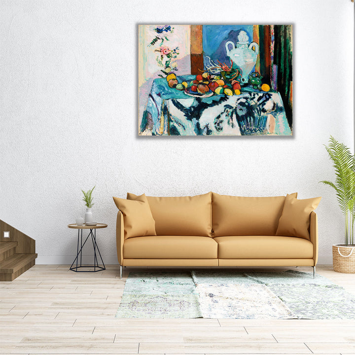 Blue Still Life, Nature Morte Bleue, 1907 - Canvas Print Wall Art