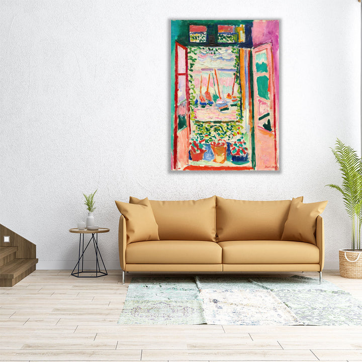 The Open Window - Canvas Print Wall Art