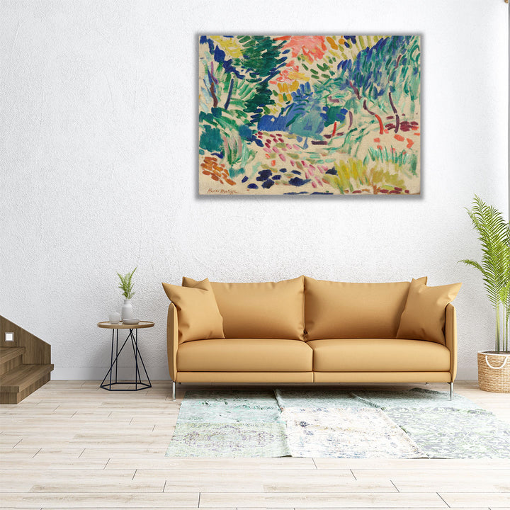 Landscape at Collioure - Canvas Print Wall Art