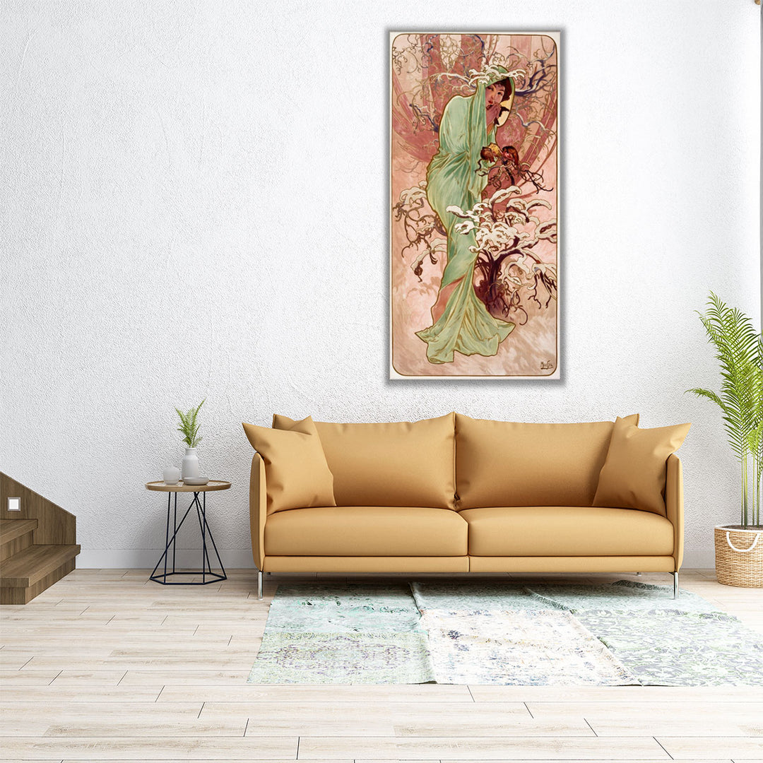 Winter, 1896 - Canvas Print Wall Art
