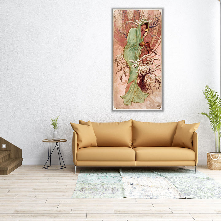 Winter, 1896 - Canvas Print Wall Art