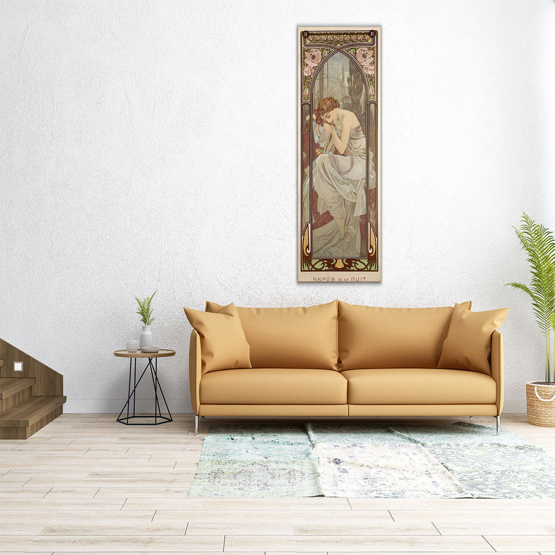The Times of the Day, Night Rest - Canvas Print Wall Art