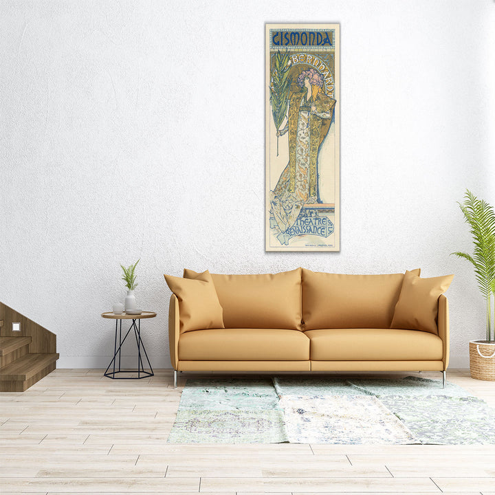 Gismonda, 1894 - 1895 - Canvas Print Wall Art