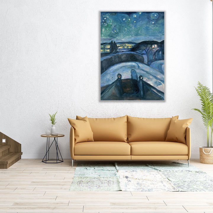 Starry Night - Canvas Print Wall Art