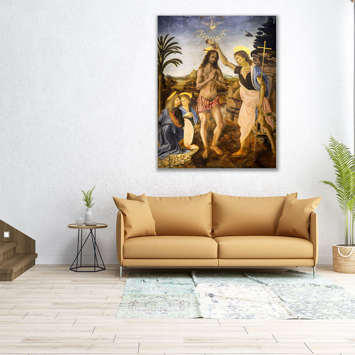 Baptism of Christ, 1470-1480 - Canvas Print Wall Art