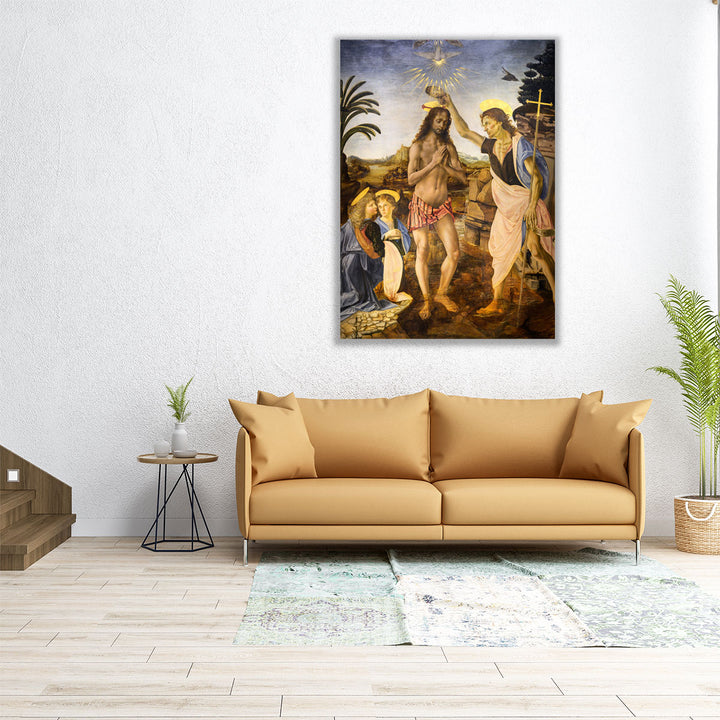 Baptism of Christ, 1470-1480 - Canvas Print Wall Art