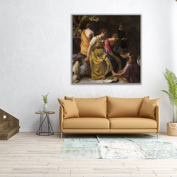 Diana and Her Nymphs, 1653 - 1654 - Canvas Print Wall Art