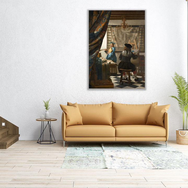 The Art of Painting - Canvas Print Wall Art