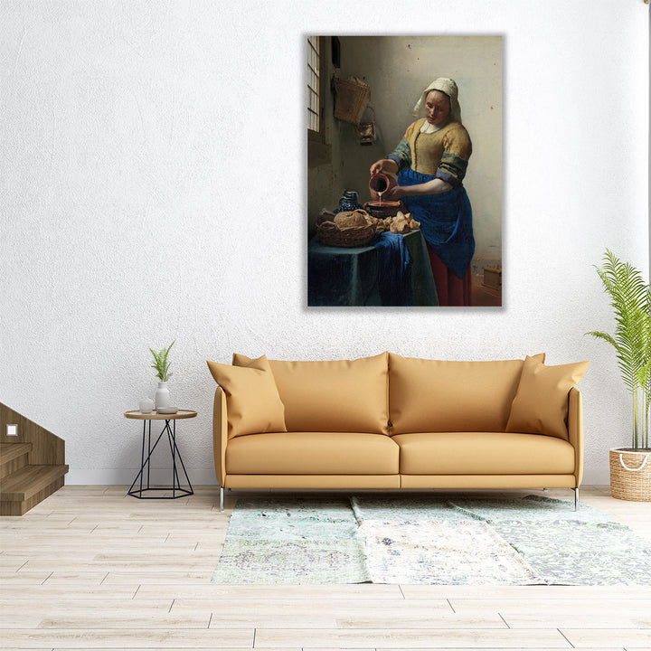 The Milkmaid - Canvas Print Wall Art