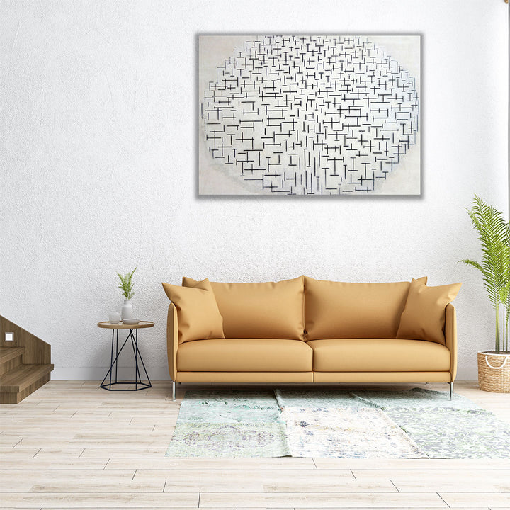 Composition No. 10, Pier and Ocean, 1915 - Canvas Print Wall Art