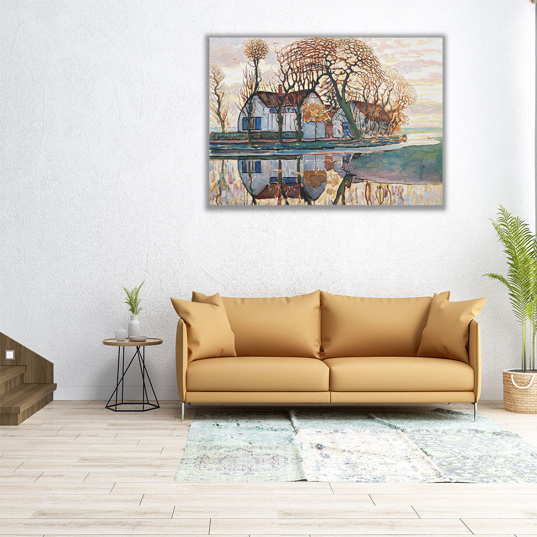 Farm near Duivendrecht, 1916 - Canvas Print Wall Art