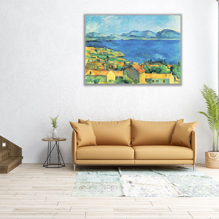 The Bay of Marseilles, Seen from L'Estaque - Canvas Print Wall Art