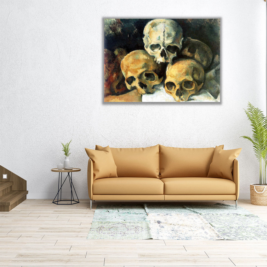 Pyramid of Skulls,  1901 - Canvas Print Wall Art