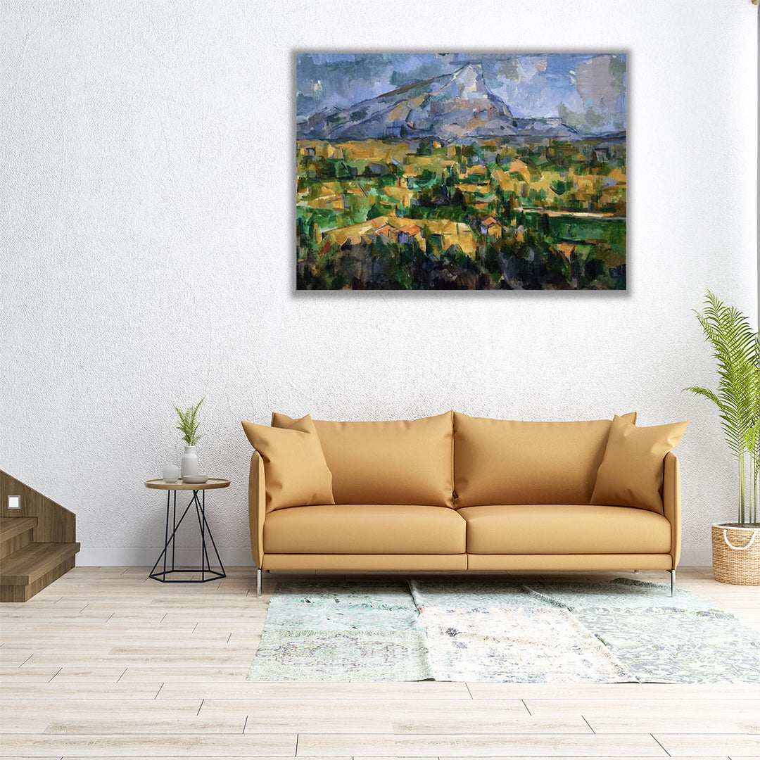 Mont Sainte-Victoire, 1902–1904 - Canvas Print Wall Art