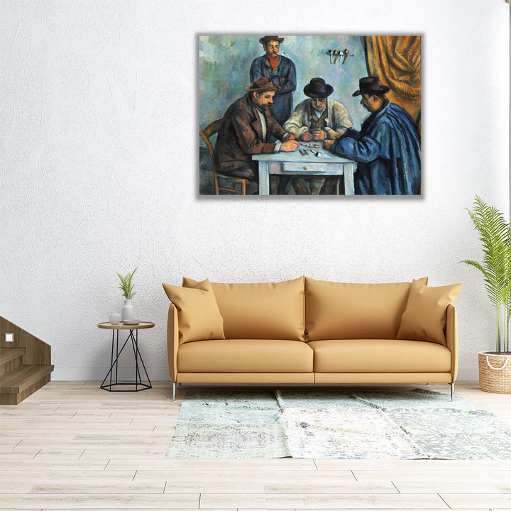 The Card Players, 1890–1892 - Canvas Print Wall Art