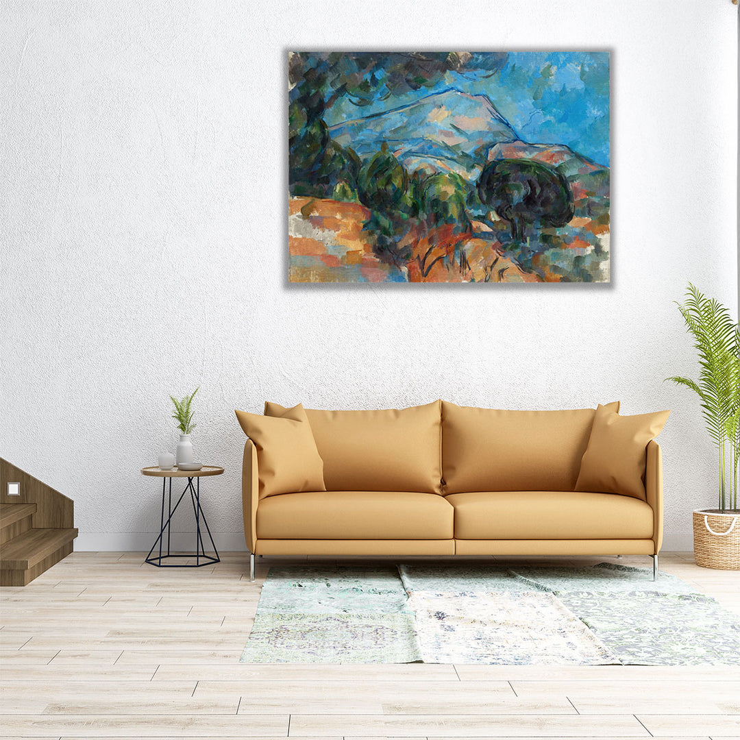 Mount Sainte-Victoire, 1904 - Canvas Print Wall Art