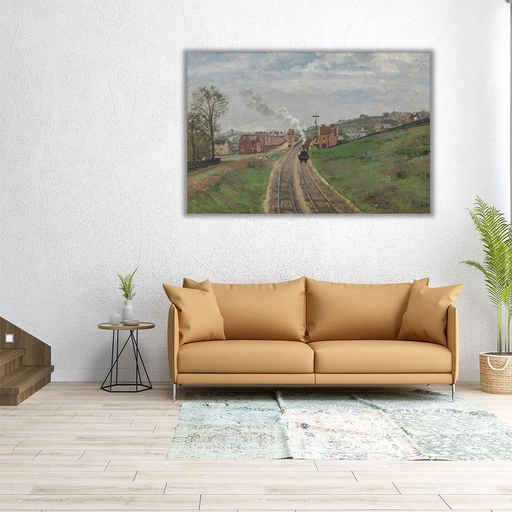 Lordship Lane Station, 1871 - Canvas Print Wall Art