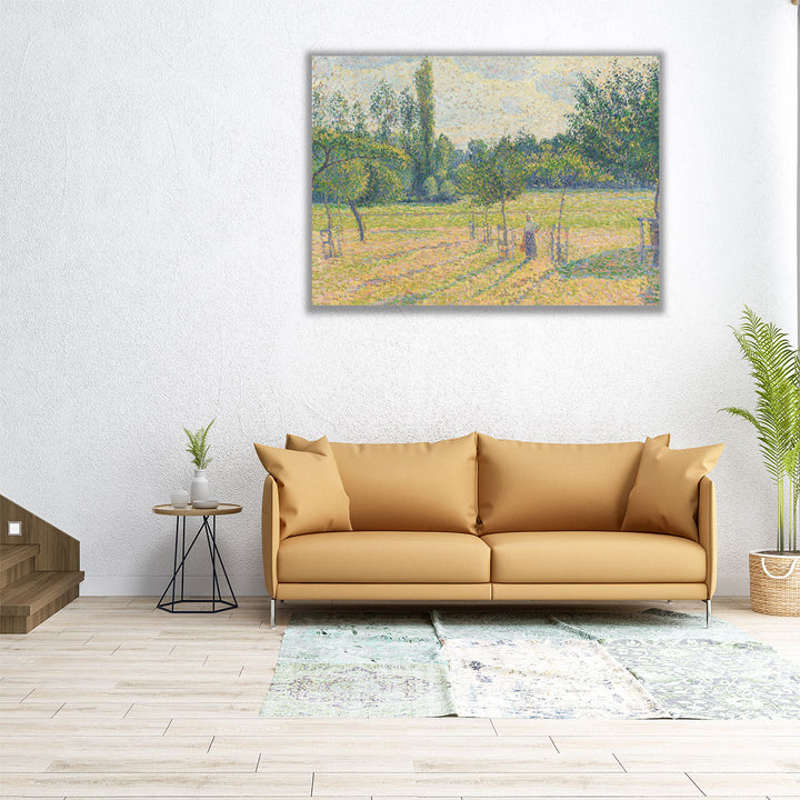 Late Afternoon in our Meadow, 1887 - Canvas Print Wall Art