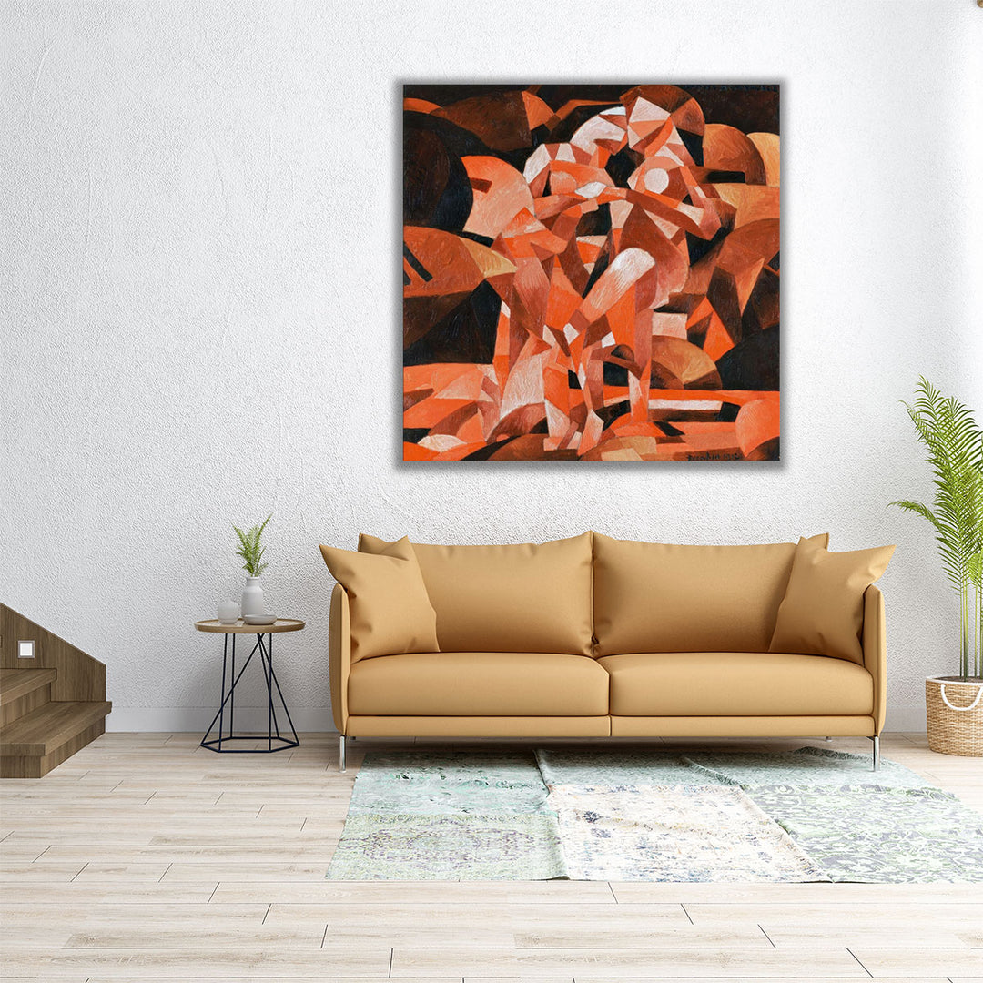 Dances at the Spring - Canvas Print Wall Art