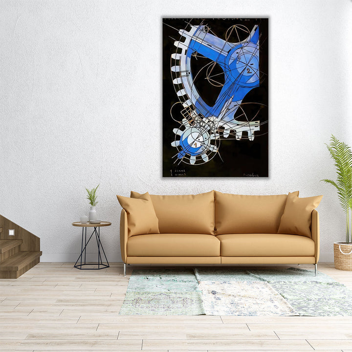 Machine Turn Quickly, 1917 - Canvas Print Wall Art