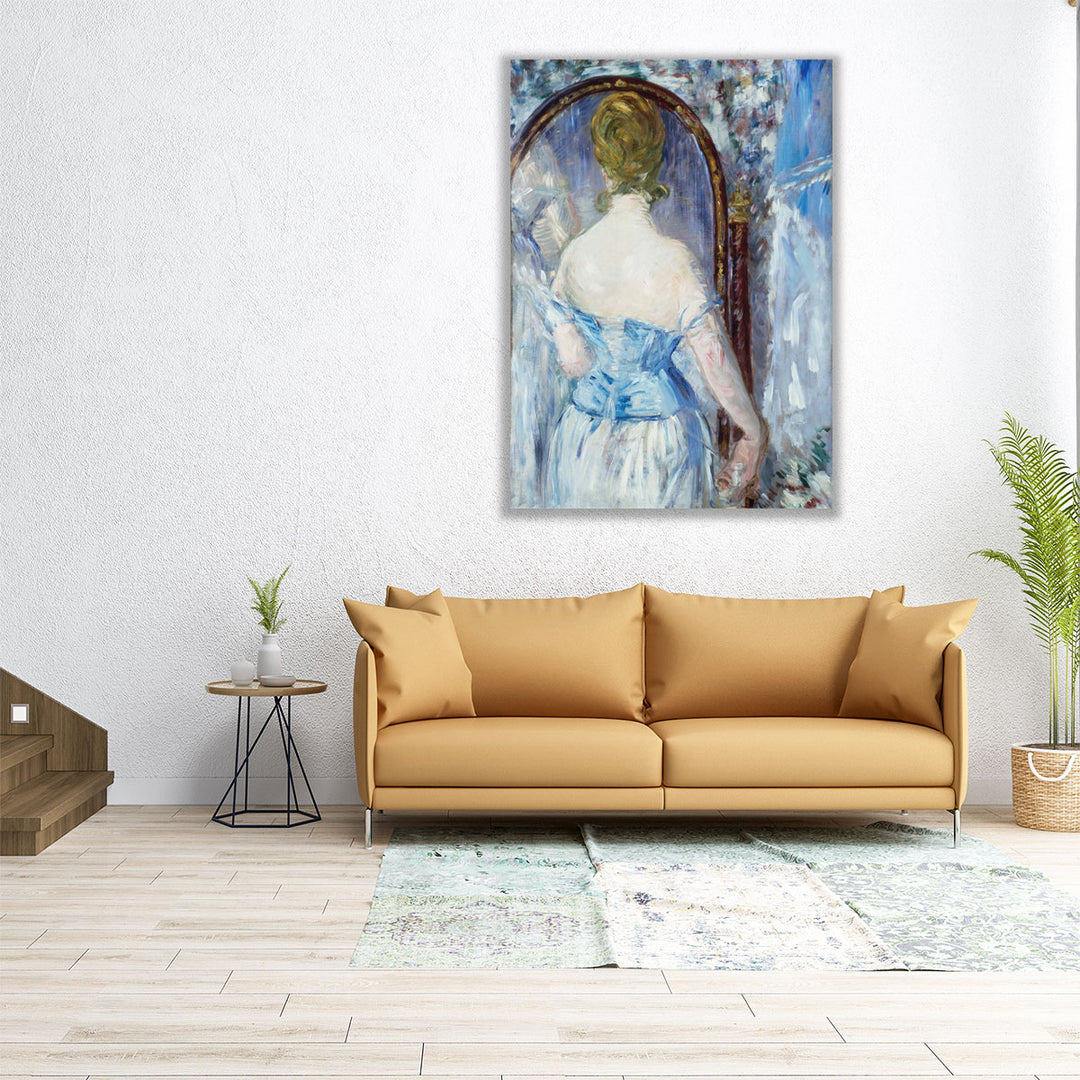 Before the Mirror, 1876 - Canvas Print Wall Art
