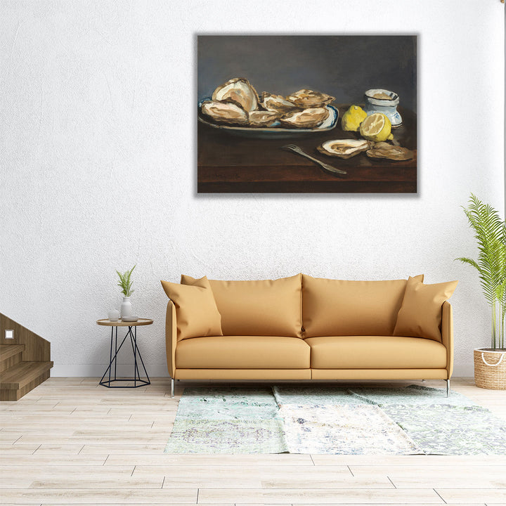 Oysters, 1862 - Canvas Print Wall Art