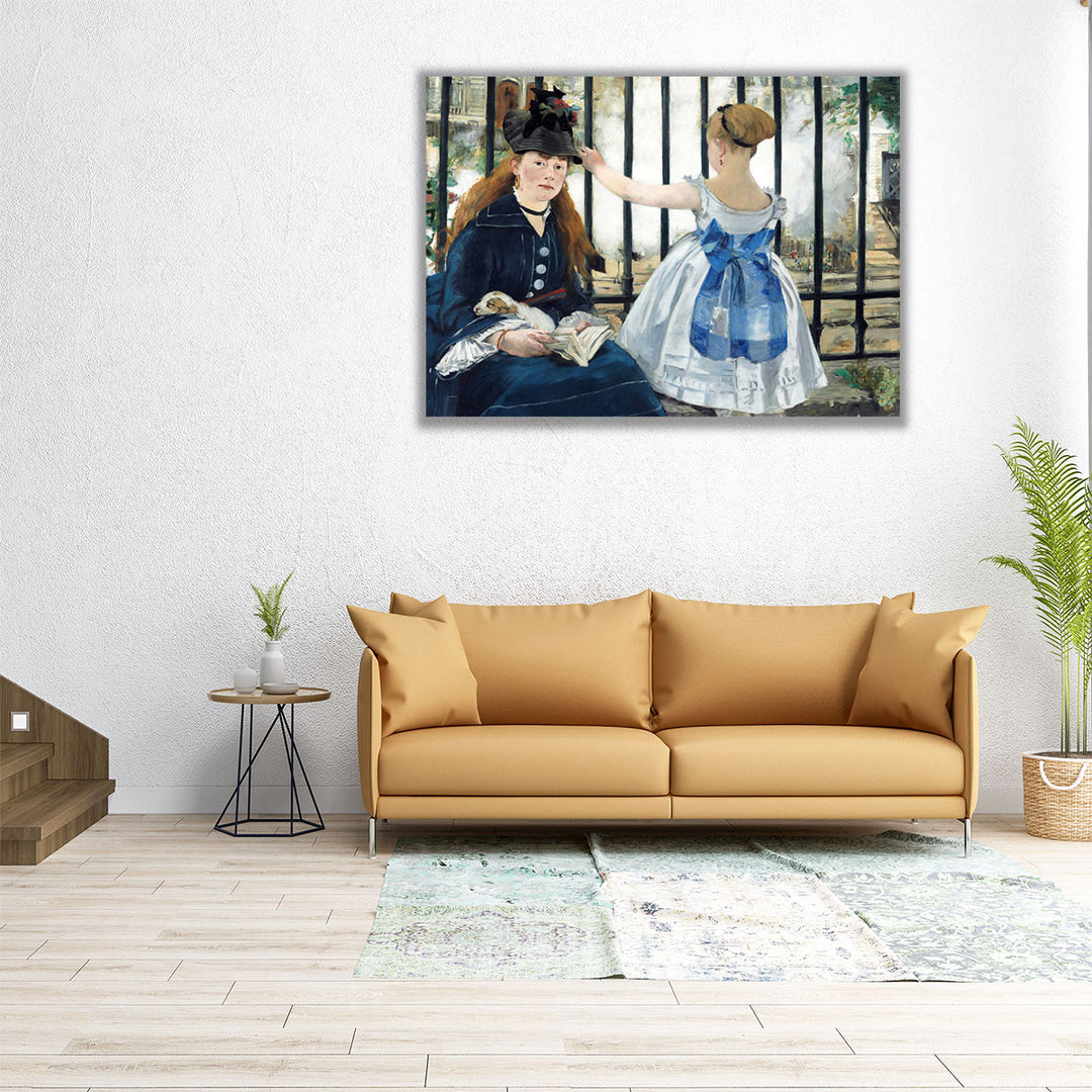 The Railway - Canvas Print Wall Art