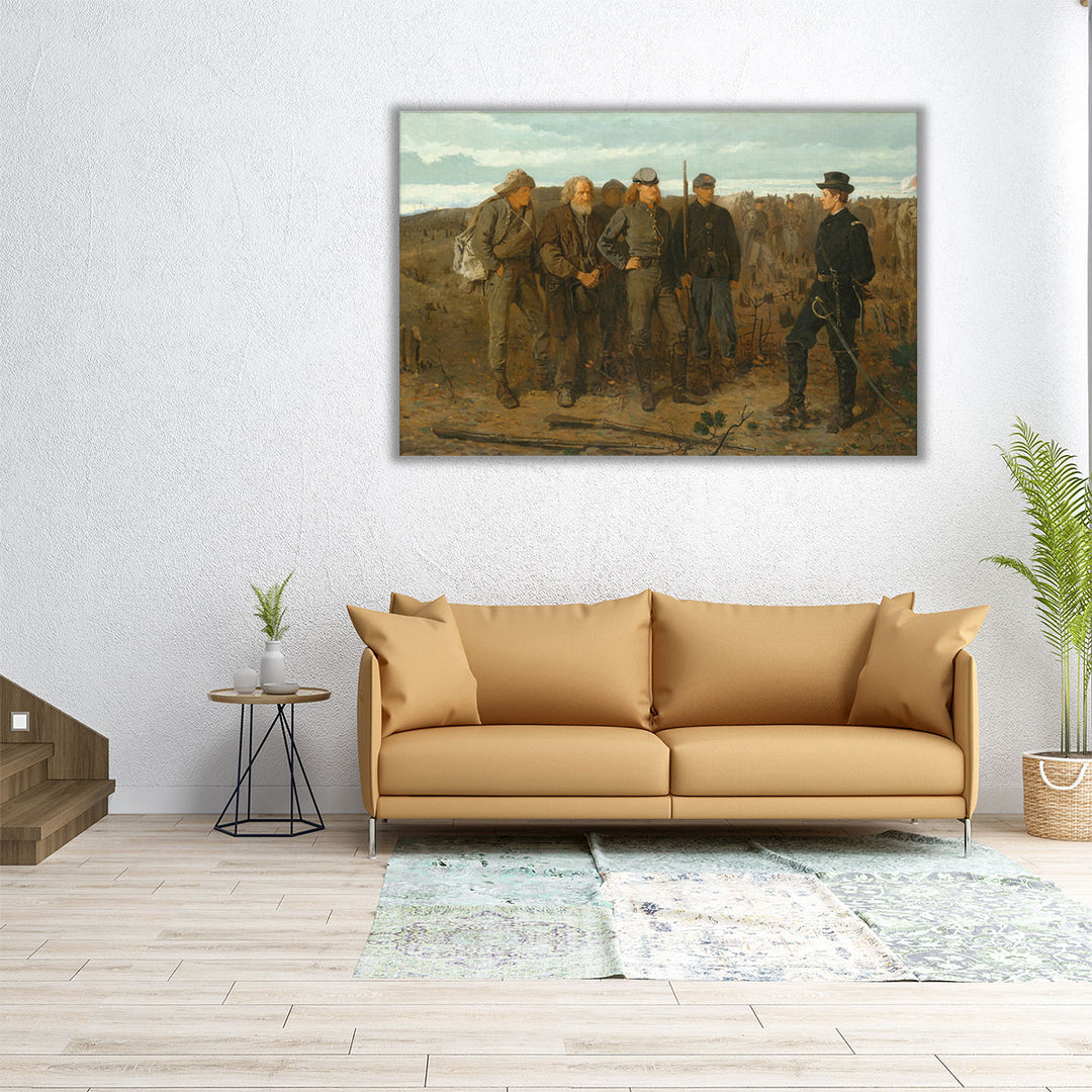 Prisoners from the Front - Canvas Print Wall Art