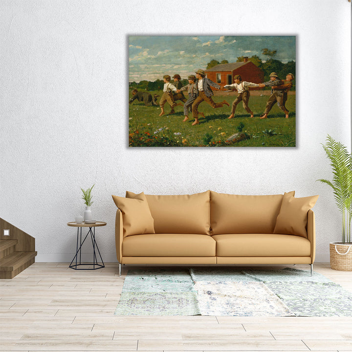 Snap the Whip - Canvas Print Wall Art