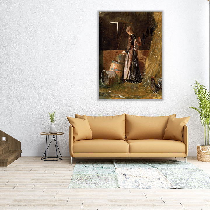 Fresh Eggs, 1874 - Canvas Print Wall Art