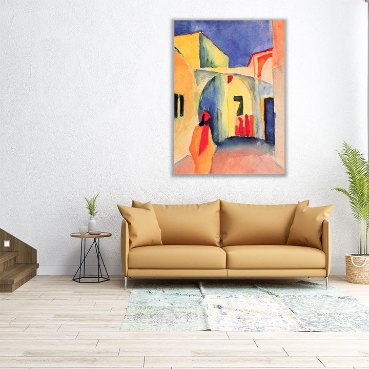 View into a Lane - Canvas Print Wall Art