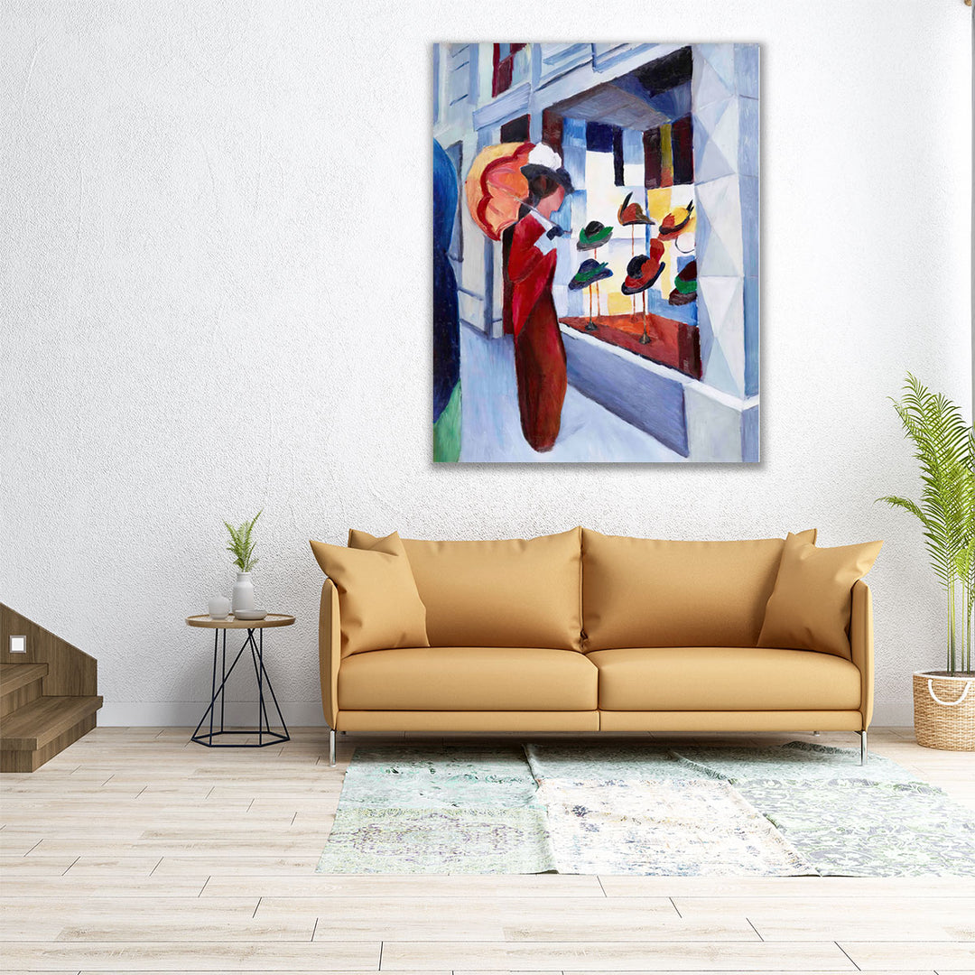 Milliner's Shop - Canvas Print Wall Art