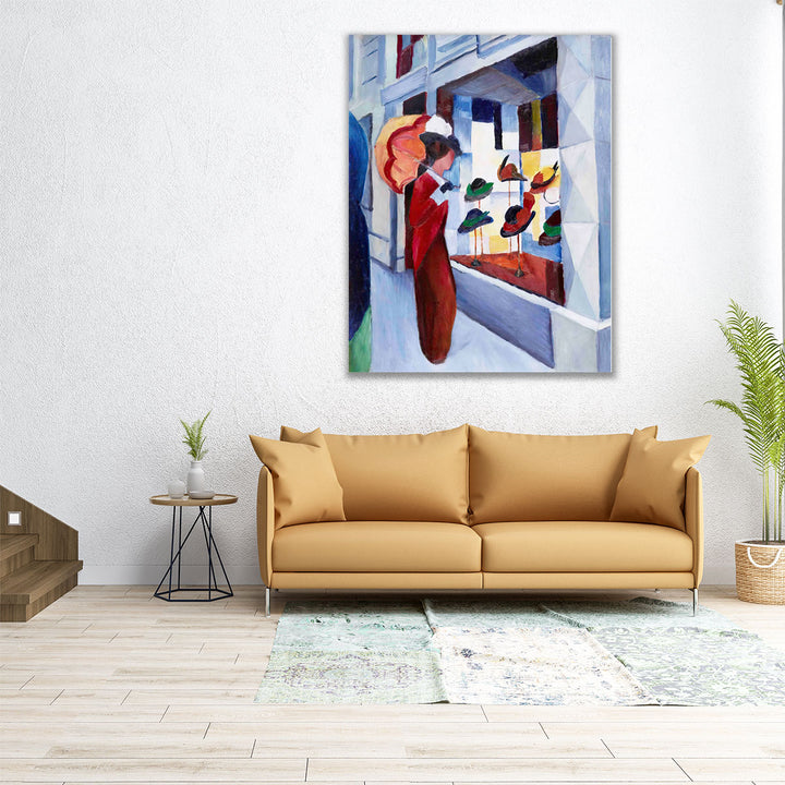 Milliner's Shop - Canvas Print Wall Art