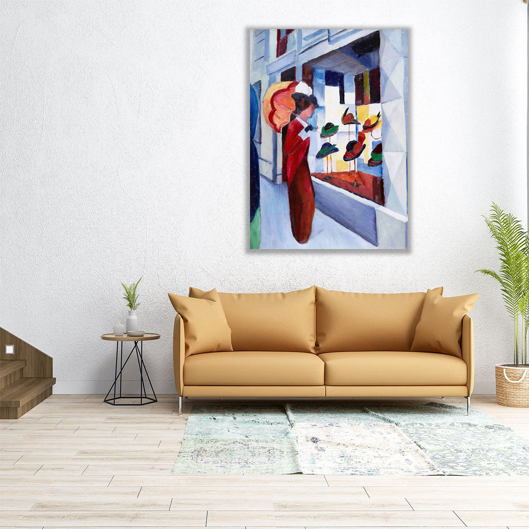 Milliner's Shop - Canvas Print Wall Art
