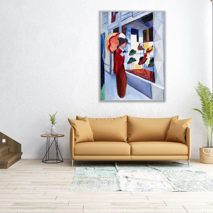 Milliner's Shop - Canvas Print Wall Art