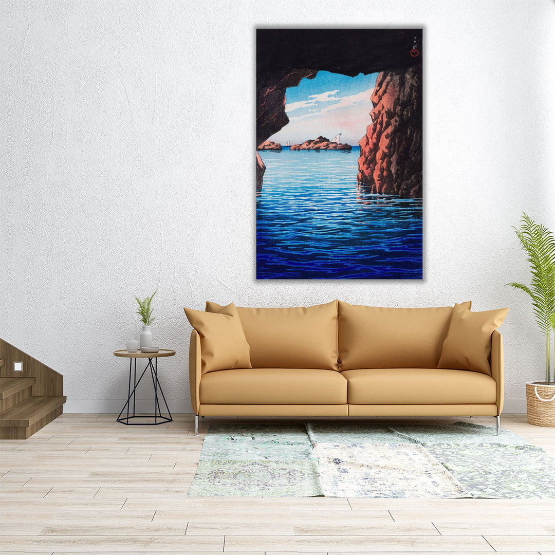 Kojaku Cavern, Oga Peninsula, 1926 - Canvas Print Wall Art