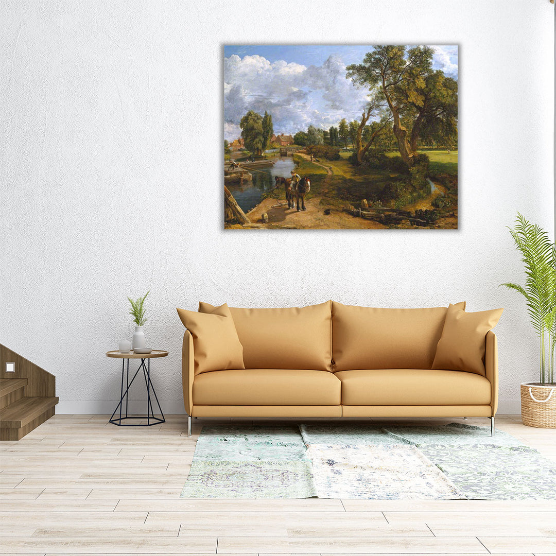 Flatford Mill, 1816 - Canvas Print Wall Art