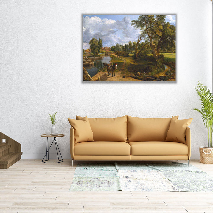 Flatford Mill, 1816 - Canvas Print Wall Art