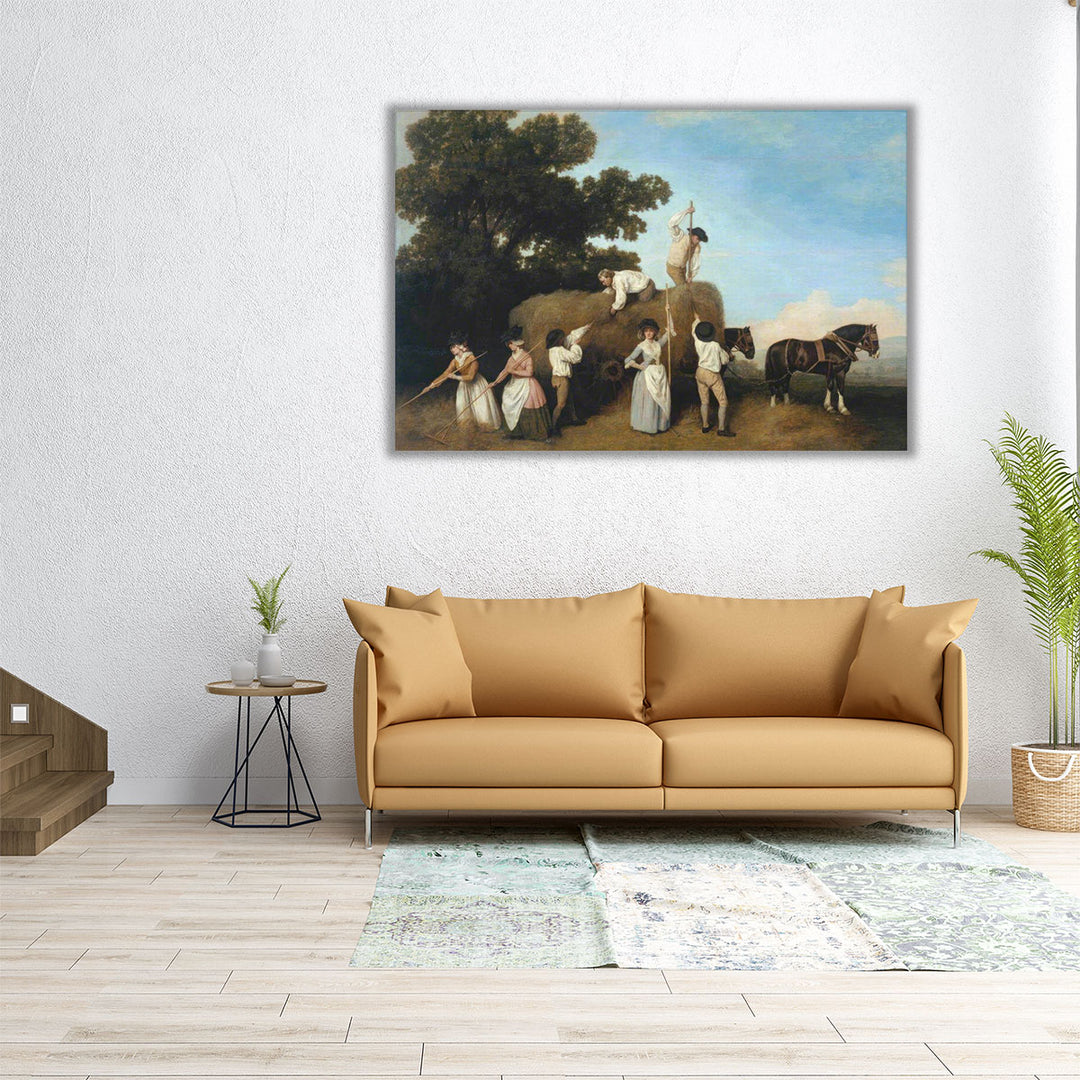 Haymakers, 1785 - Canvas Print Wall Art