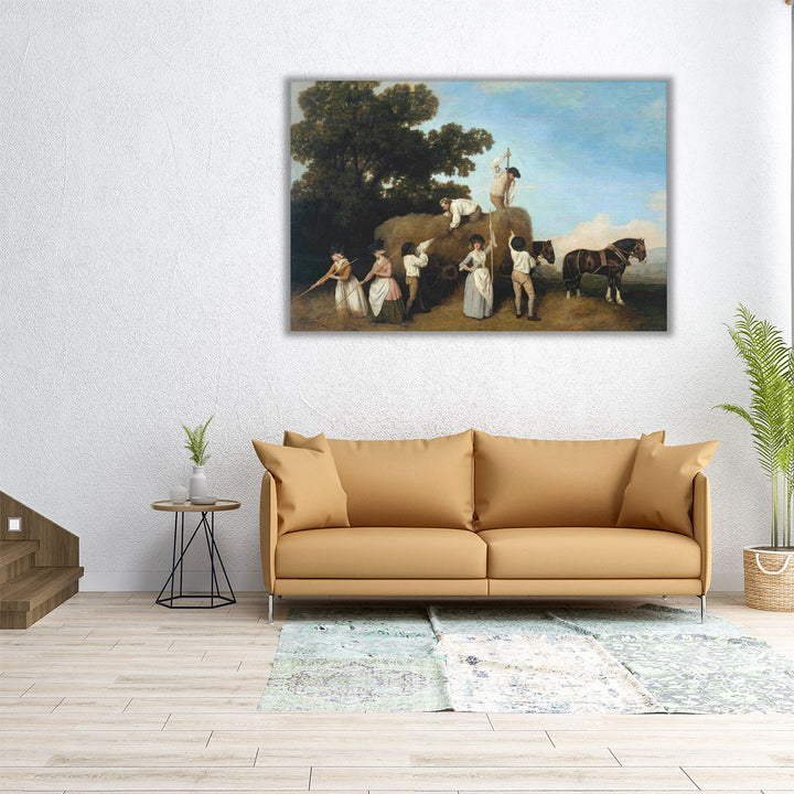Haymakers, 1785 - Canvas Print Wall Art