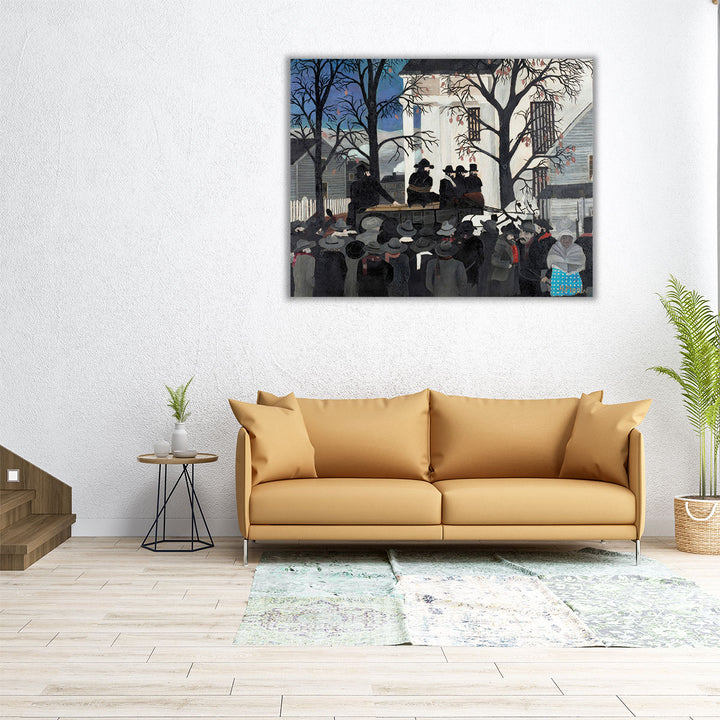 John Brown Going to His Hanging, 1942 - Canvas Print Wall Art