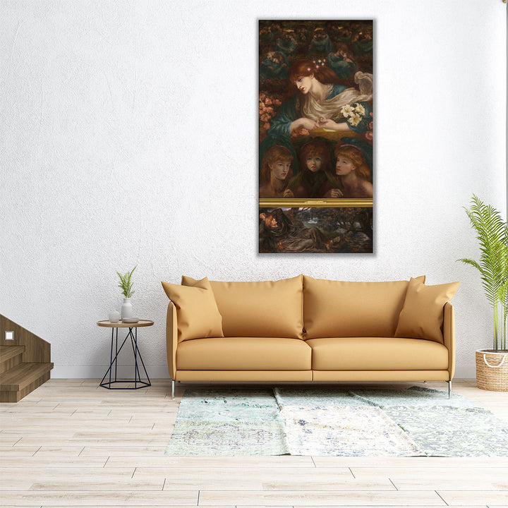 The Blessed Damozel - Canvas Print Wall Art