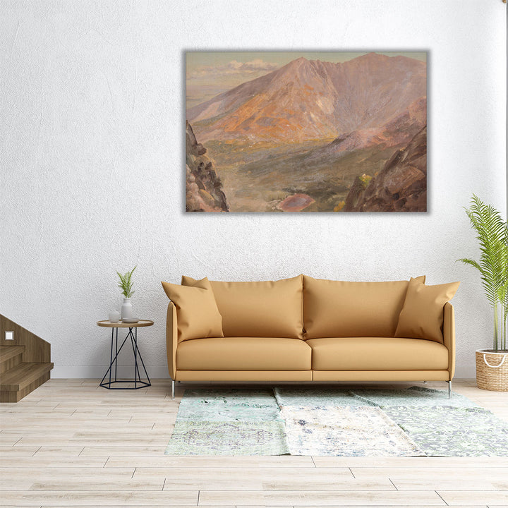 Mt. Katahdin, Great Basin from South Turner Mountain - Canvas Print Wall Art