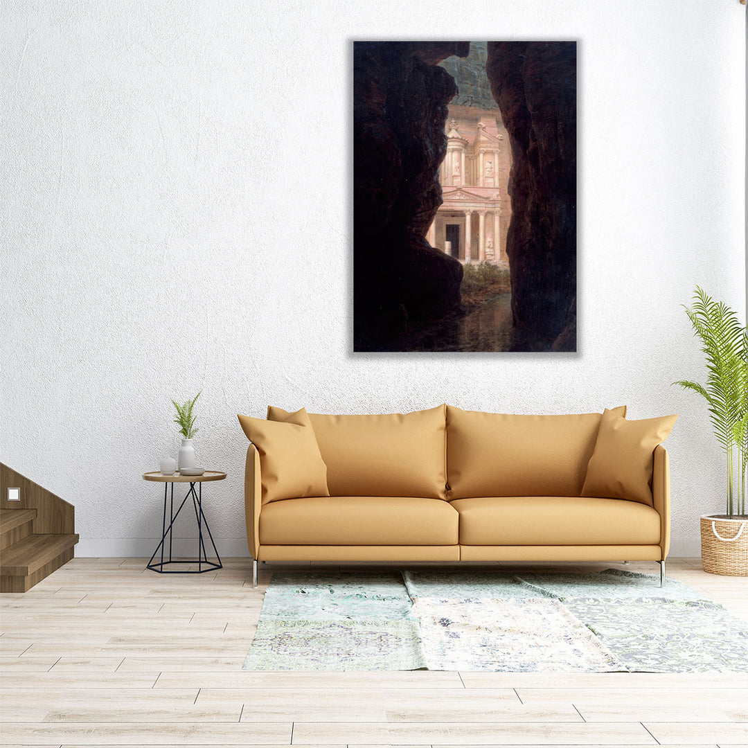 El Khasne, Petra - Canvas Print Wall Art
