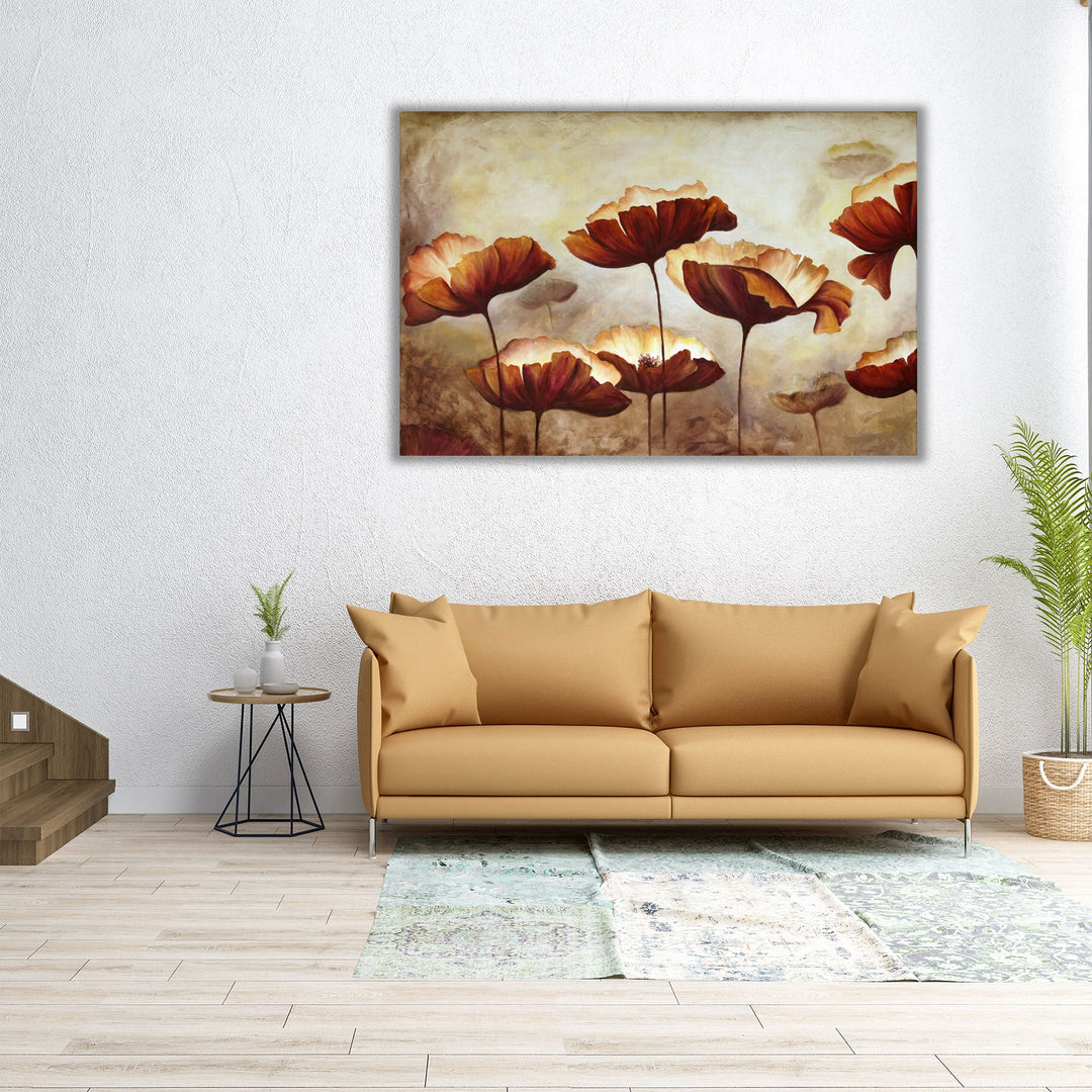 Those Poppies - Canvas Print Wall Art