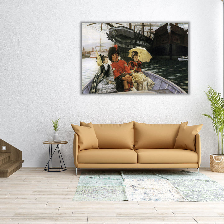 Portsmouth Dockyard - Canvas Print Wall Art