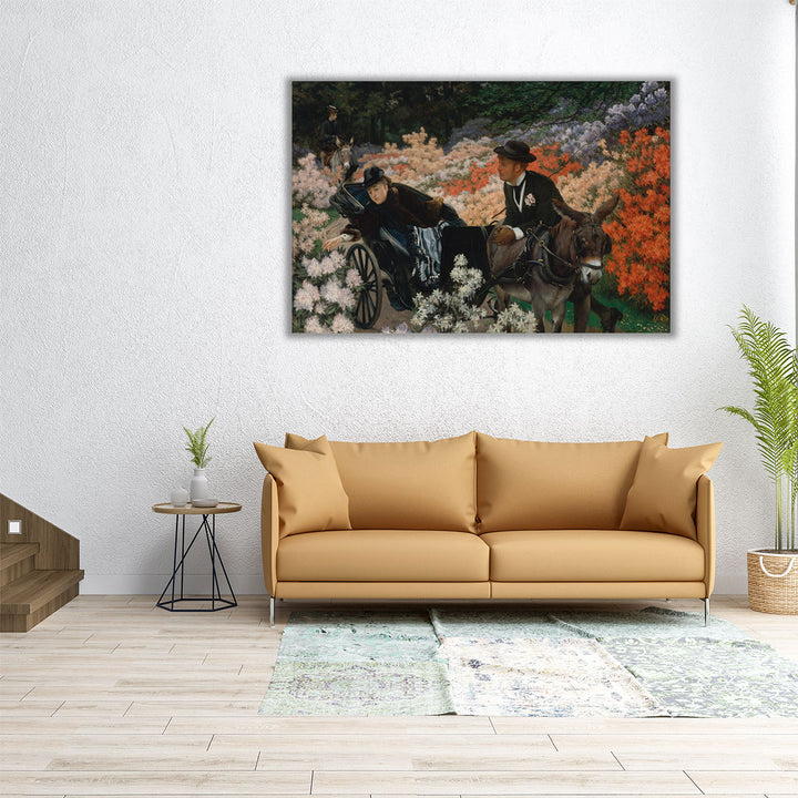 The Morning Ride - Canvas Print Wall Art