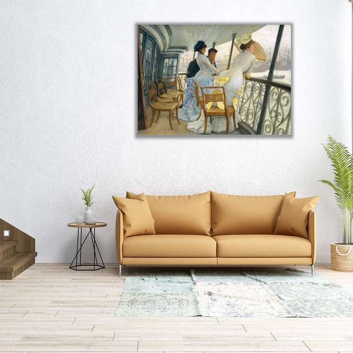 The Gallery of HMS Calcutta - Canvas Print Wall Art